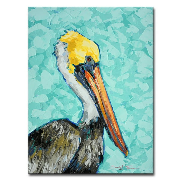 AUDUBON'S FINE ART POSTER brown pelican COLORFUL RARE detailed 24X36 HOT 